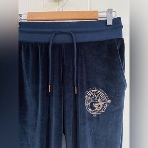 True Religion velour joggers